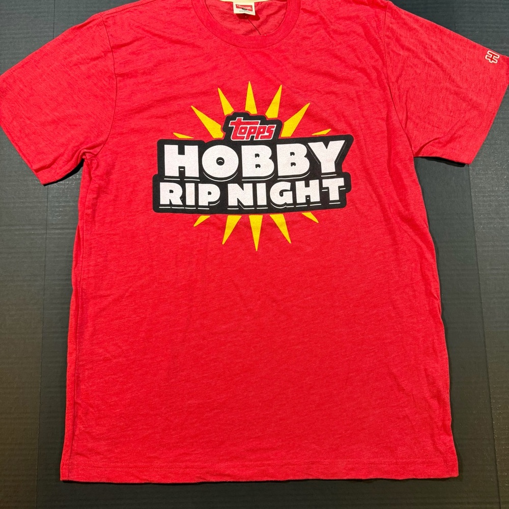 Topps Red Hobby Rip Night Tee